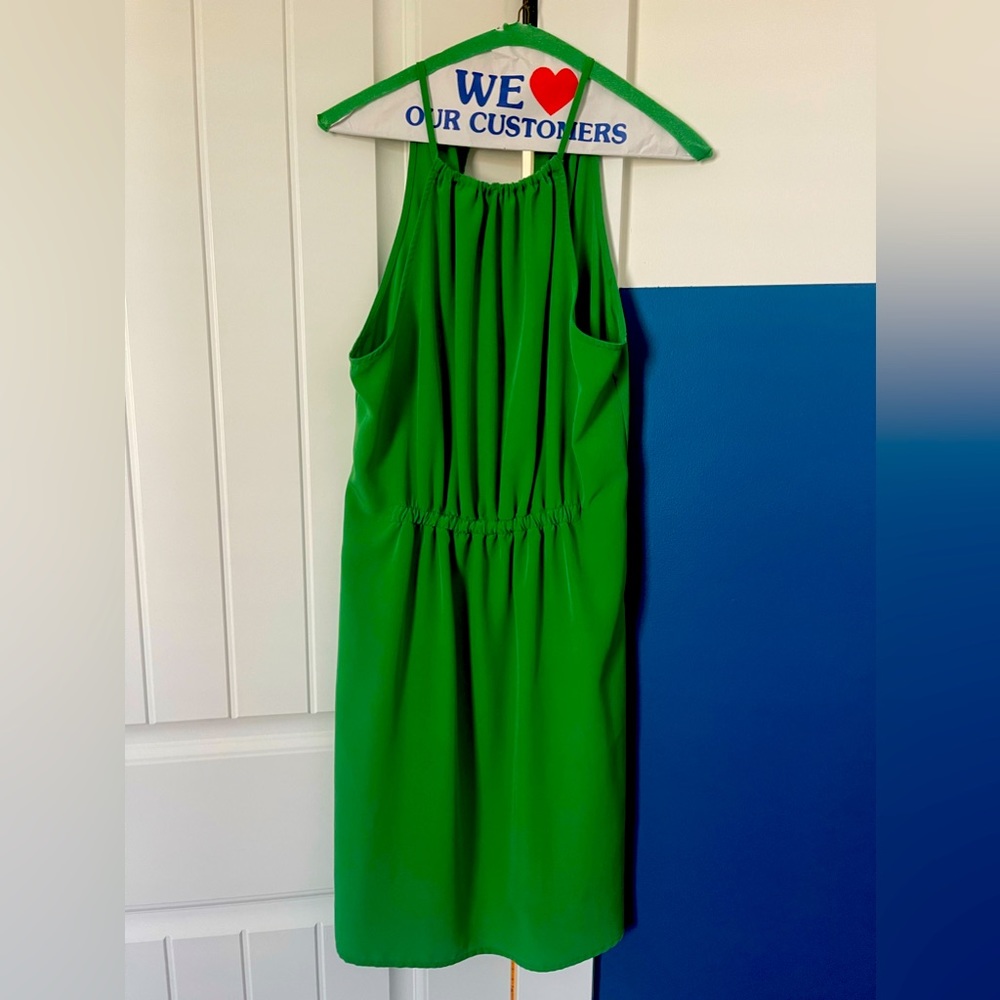 Beautiful green, sleeveless dress. Size M, Zara Basic